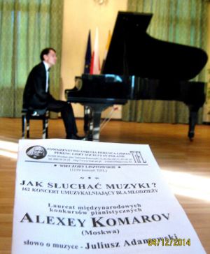 Alexey Komarov. Photo by Anna Jellaczyc.